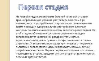 Стадии алкогольной зависимости: симптомы